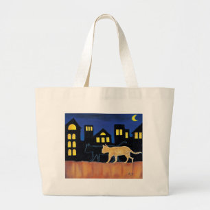 Bolsa Tote Grande Das "meninas da noite sacola para fora"
