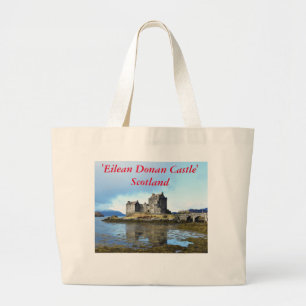 Bolsa Tote Grande De "castelo" - Scotland Eilean Donan