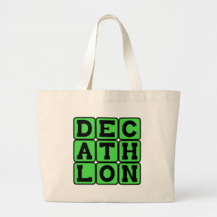 Bolsa Tote Grande Decatlo, Esportes de Pista