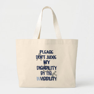 Bolsa Tote Grande Deficiência/visibilidade IN