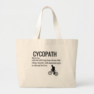 Bolsa Tote Grande Definição de dicionário engraçada do design do