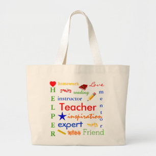 Bolsa Tote Grande Definido pelo professor