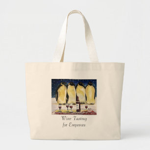 Bolsa Tote Grande Degustação de vinhos para imperadores