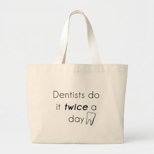 Bolsa Tote Grande Dentista!