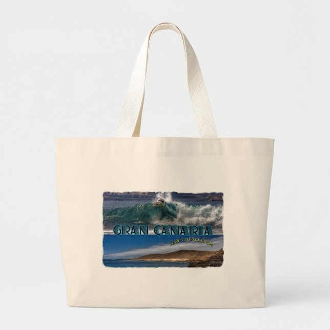 Bolsa Tote Grande Desafio do surf de Gran Canaria (Frente)