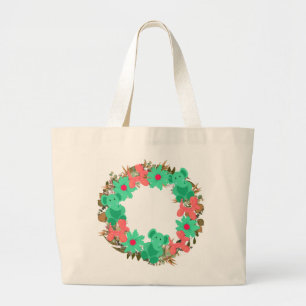 Bolsa Tote Grande Descubra a versatilidade e o estilo do Zazzle