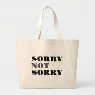 Bolsa Tote Grande Desculpe, Bag