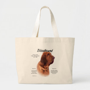 Bolsa Tote Grande Design da história do Bloodhound