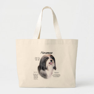 Bolsa Tote Grande Design da História do Havanês