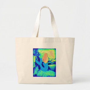 Bolsa Tote Grande design da sereia