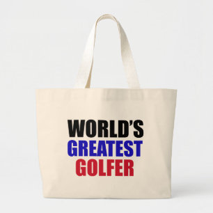Bolsa Tote Grande design do golfe