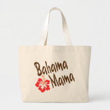 Design do Mama de Bahama com flor de Hibisucus