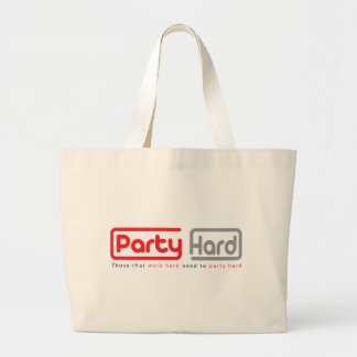 Bolsa Tote Grande design duro do partido
