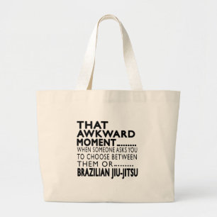 Bolsa Tote Grande Design inábil desse Jiu-Jitsu do brasileiro do