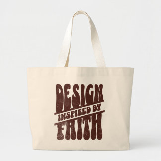 Bolsa Tote Grande Design inspirado pela fé