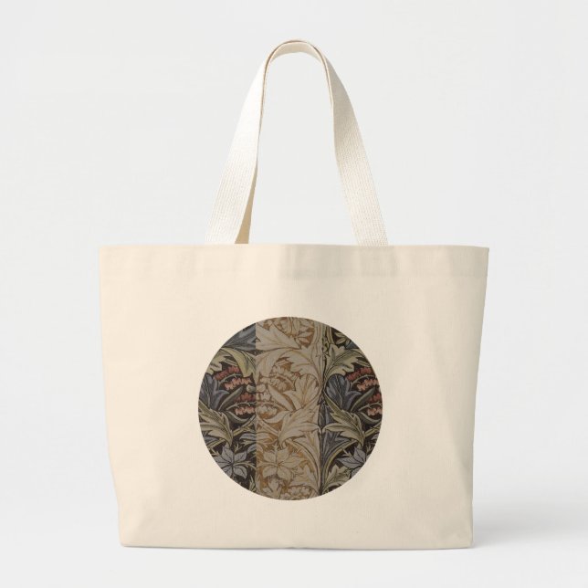 Bolsa Tote Grande Design William Morris Bluebell Tapeçaria (Frente)