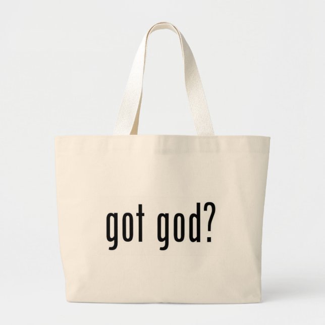 Bolsa Tote Grande deus obtido? (Frente)