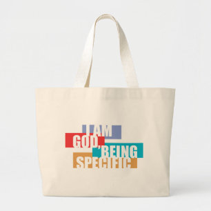 Bolsa Tote Grande Deus que é saco específico