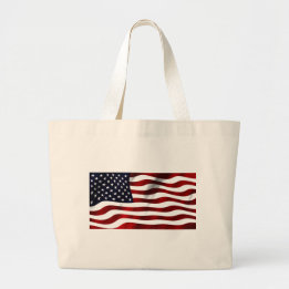 Bolsa Tote Grande Dia da Independência Patriótica da Bandeira Americ