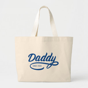 Bolsa Tote Grande Dia de os pais - Pai Desde...