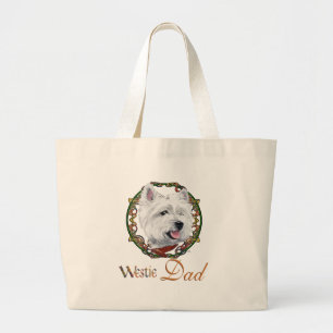 Bolsa Tote Grande Dia dos Pais Westie