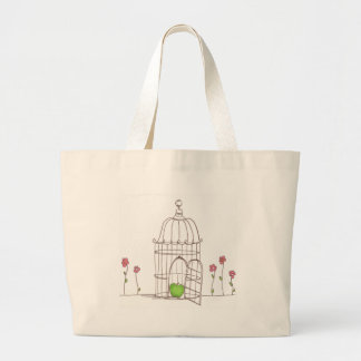 Bolsa Tote Grande Dia quarenta e três - Não me prenda dentro