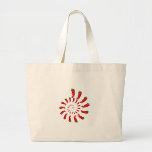 Bolsa Tote Grande Diabos de Pepper Vermelho