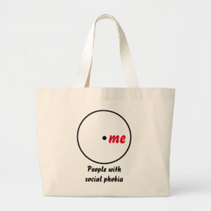 Bolsa Tote Grande Diagnóstico do solteiro do diagrama Venn