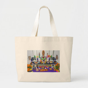Bolsa Tote Grande Diâmetro de los Muertos