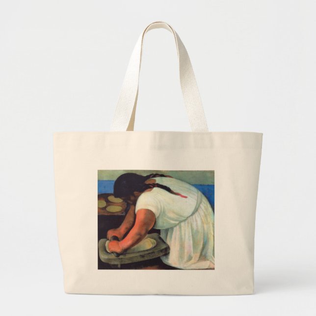 Bolsa Tote Grande Diego Rivera - La Molendera, 1923 (Frente)