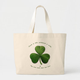 Bolsa Tote Grande Ditos Irlandeses Antigos