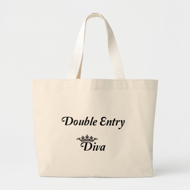 Bolsa Tote Grande Diva da Entrada Dobrada (Frente)