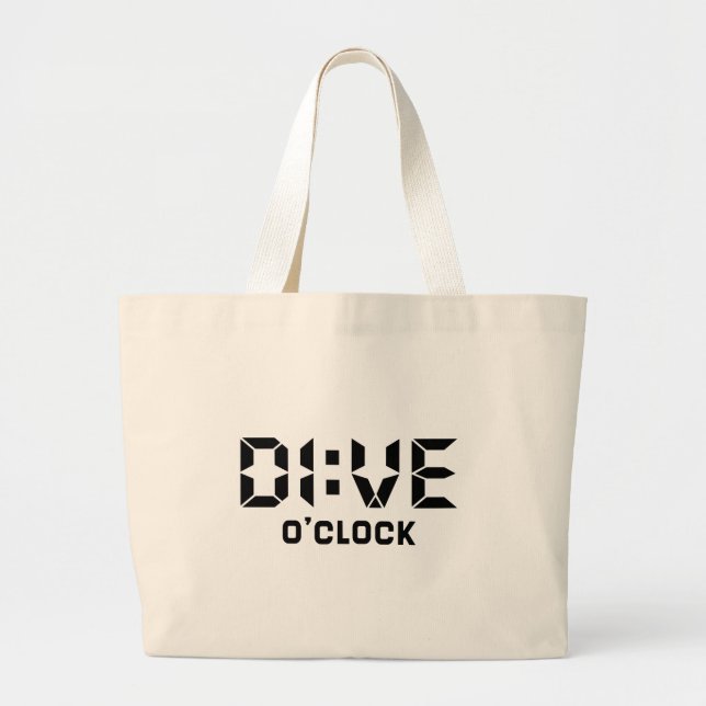 Bolsa Tote Grande Dive O'Clock (Frente)