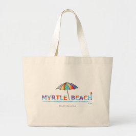 Bolsa Tote Grande Divertido Myrtle Beach, SC