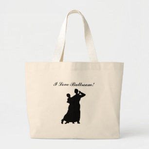 Bolsa Tote Grande Do "sacola personalizada do casal salão de baile"