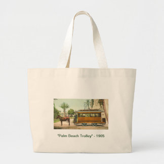 Bolsa Tote Grande Do "trole" - 1905 Palm Beach