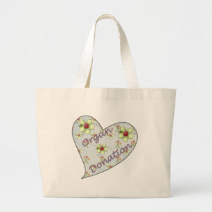 Bolsa Tote Grande Doação de órgãos