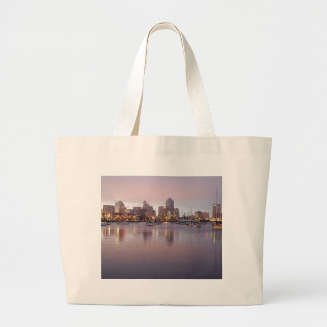 Bolsa Tote Grande Doca de San Diego (Frente)