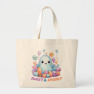Bolsa Tote Grande Doce e Spooky