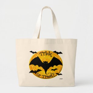 Bolsa Tote Grande Doce ou Travessura? Morcegos