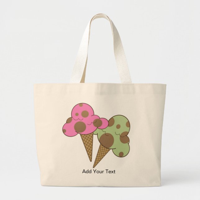 Bolsa Tote Grande Doces tentações (Frente)