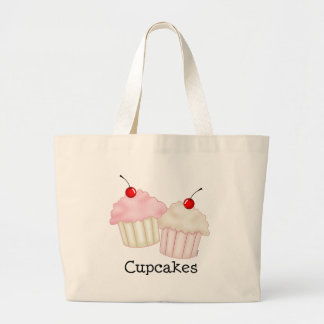Bolsa Tote Grande Dois grandes cupcakes