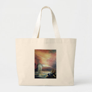 BOLSA TOTE GRANDE DOIS ST JOHN E ANJO CAÍDO
