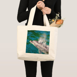 Bolsa Tote Grande Dolphin In Milford Sound, Nova Zelândia