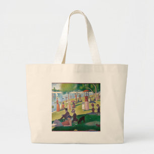 Bolsa Tote Grande Domingo em La Grande Jatte