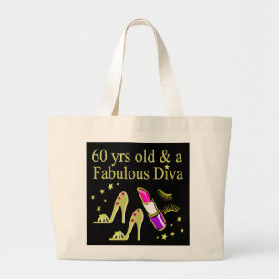 BOLSA TOTE GRANDE DOURADO 60 ANOS DE IDADE E DIVA FABULOSA
