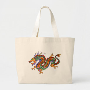 Bolsa Tote Grande dragão