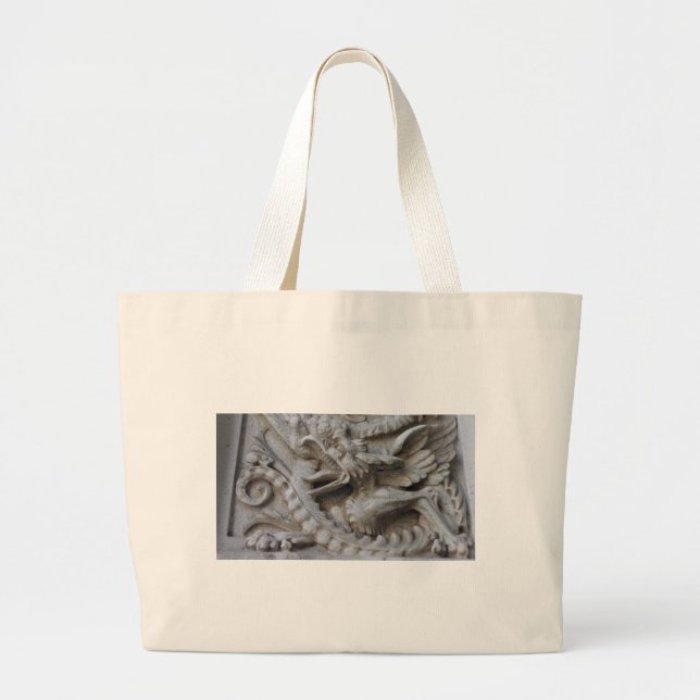 Bolsa Tote Grande Dragão! (Frente)