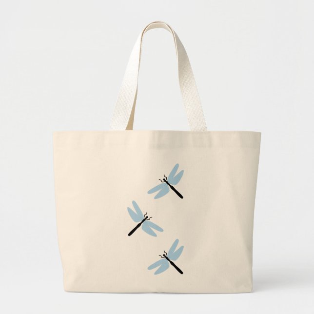 Bolsa Tote Grande Dragonfly Fetch - Saco (Frente)