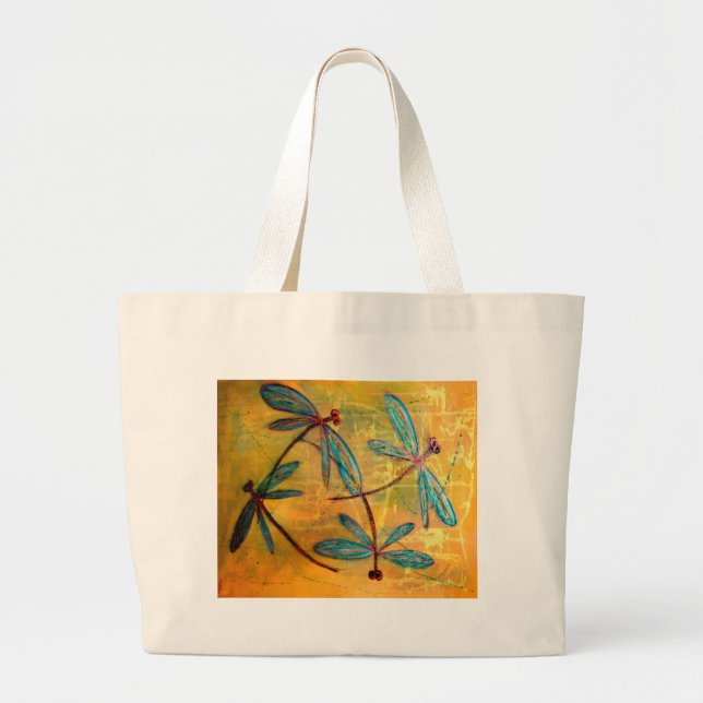 Bolsa Tote Grande Dragonfly Haze (Frente)